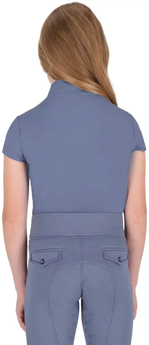 Qhp Trainingsshirt Qhp Aubree Kids Lichtblauw