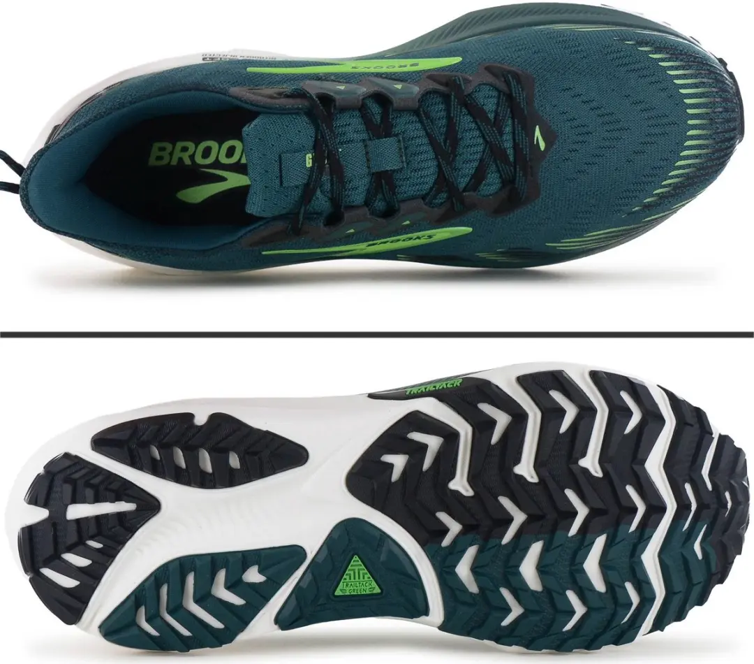 Brooks Ghost Trail Heren Trailhardloopschoenen 1104751D338 - EU 43 - Groen - afbeelding 6 van 6