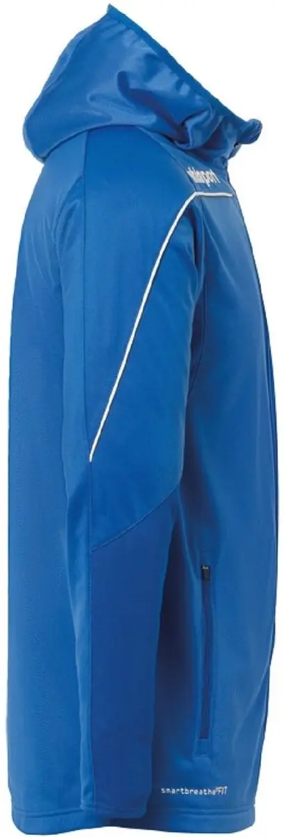 Uhlsport Stream 22 Trainingsjas - Azuur Blauw/Wit L