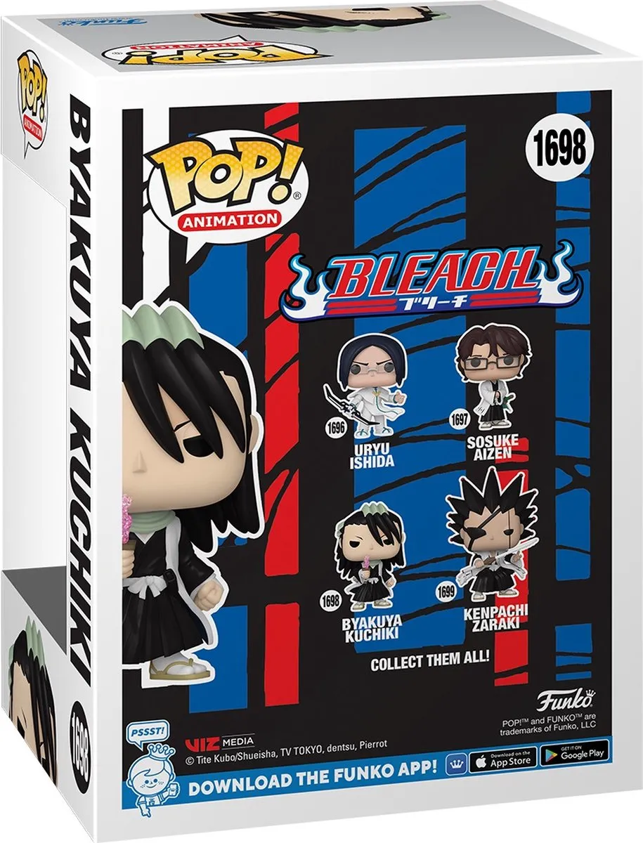 Funko Pop! Bleach Byakuya Kuchiki 75507 - Vinyl Figuur - Multicolor