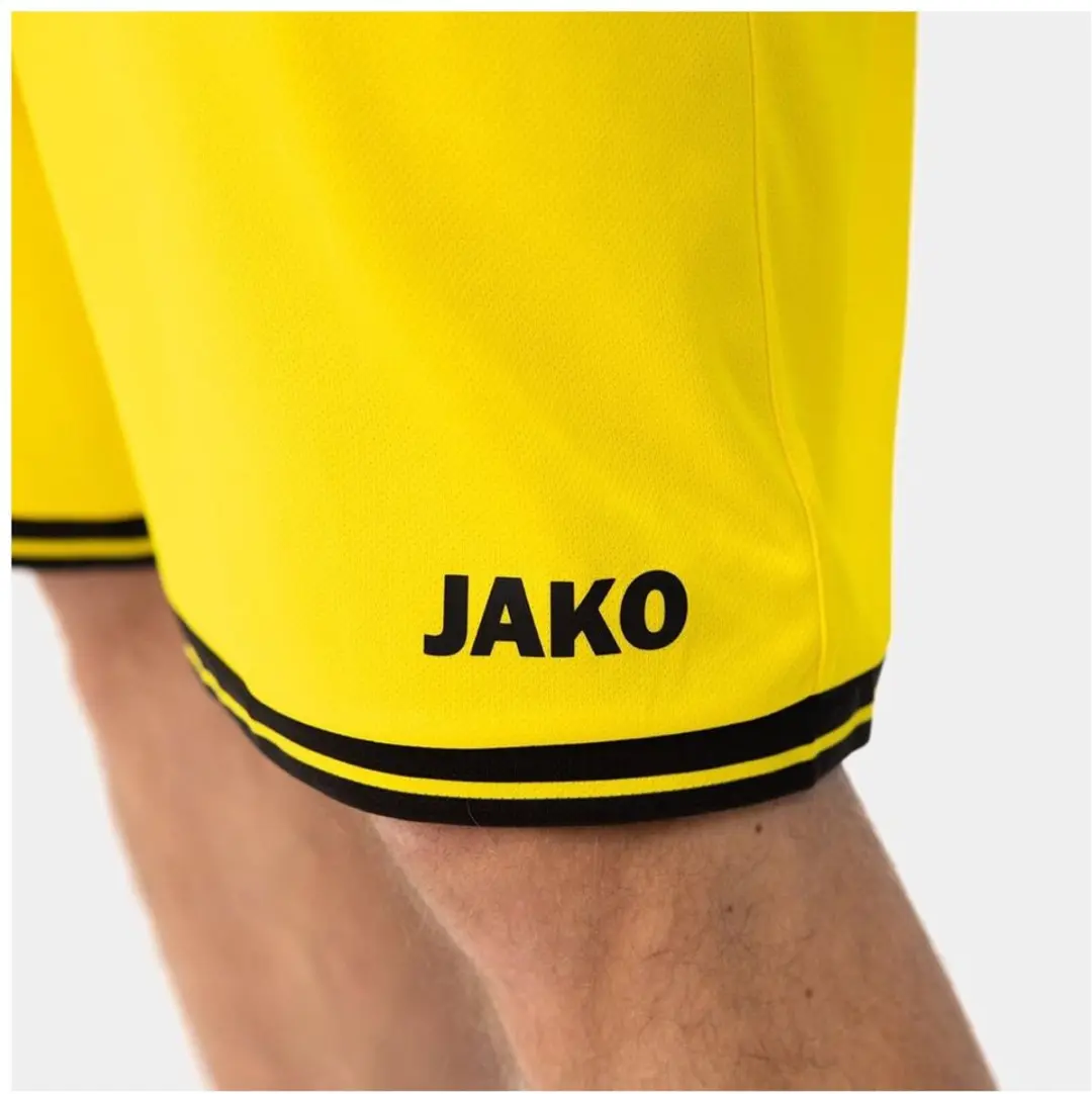 Jako Center 2.0 Basketbalshort Heren - Zwart/Citroen L