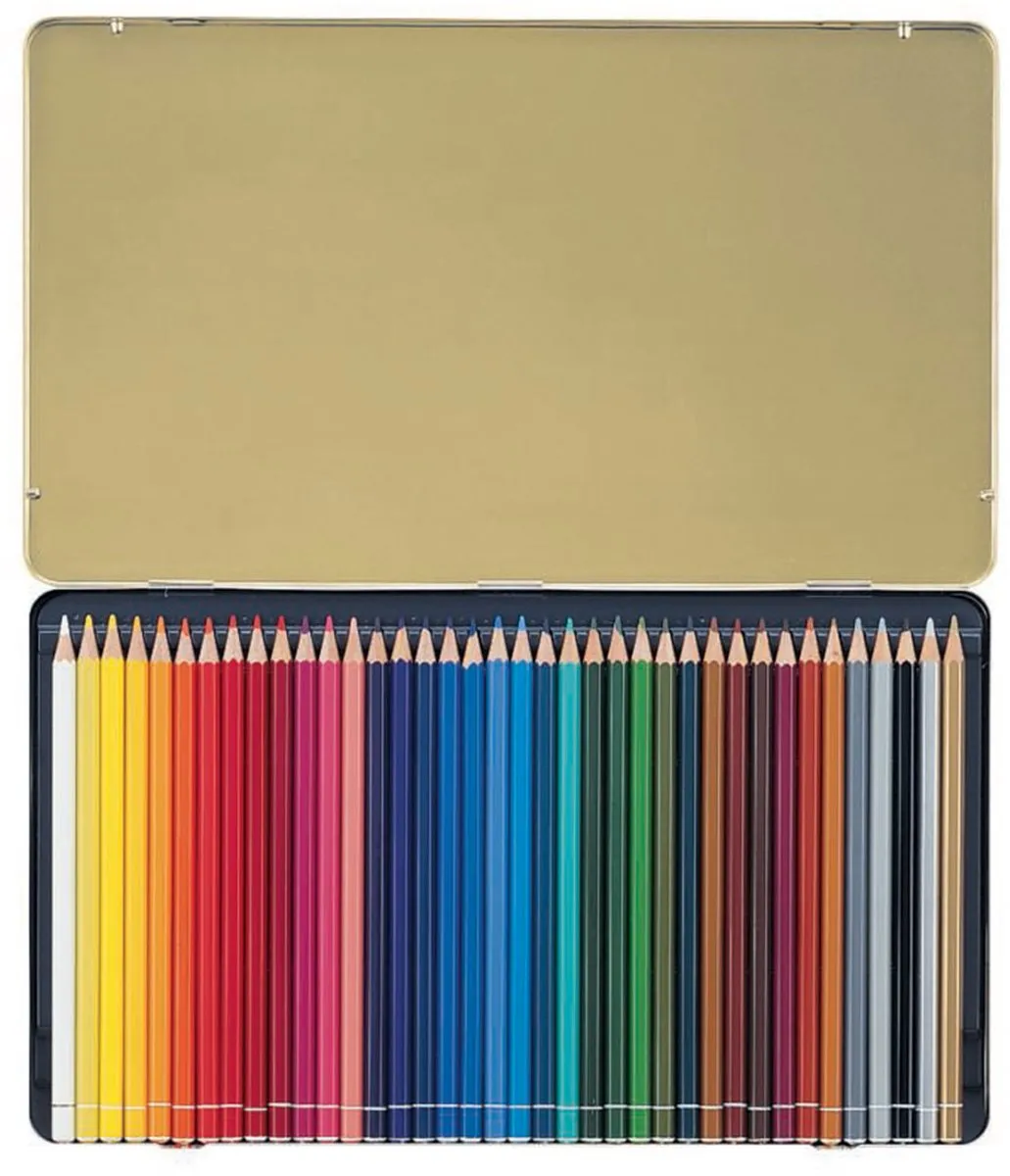 STABILO Original Kleurpotloden 38 Stuks - Fijne Lijnen - Metalen Etui - afbeelding 6 van 6
