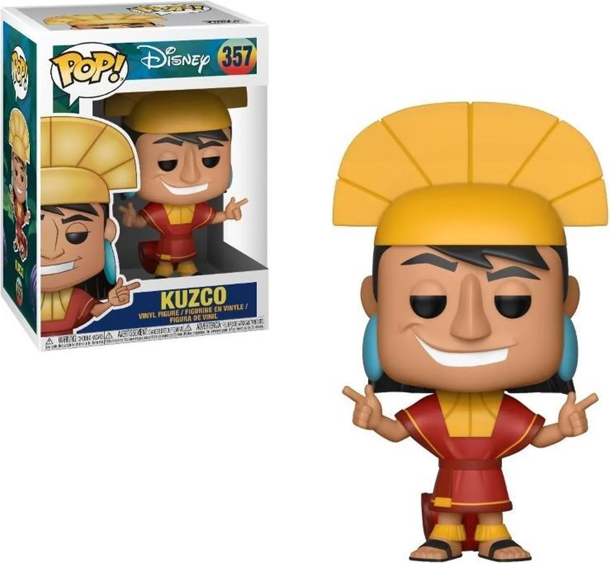 Funko Pop! Disney Kuzco #357 Verzamelfiguur - Geel