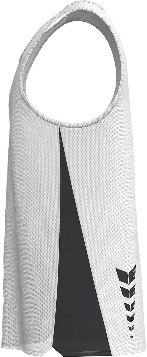 Erima T&F Wings Heren Singlet - XL - Wit/Zwart