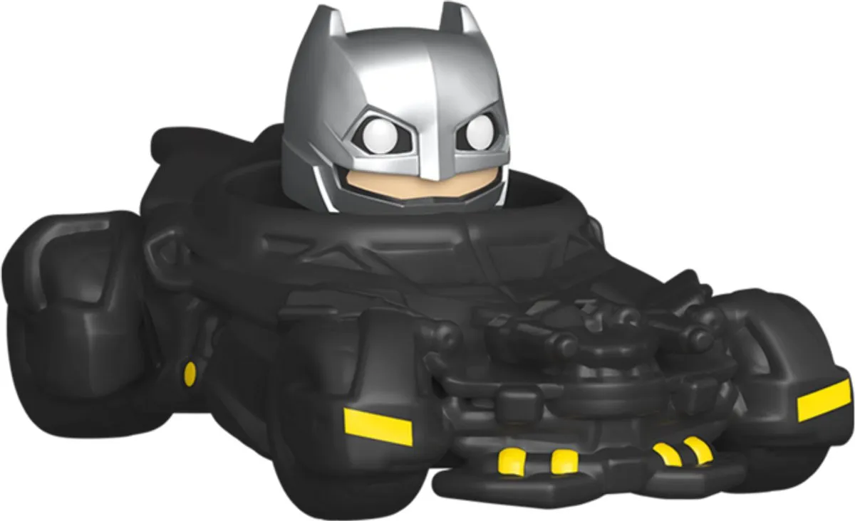 Funko Bitty Pop! Batman met Batmobile - Vinyl Figuur 2,2cm