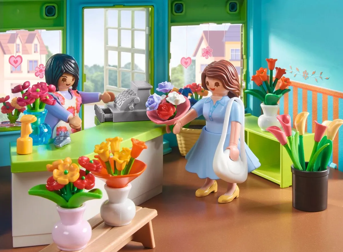 Playmobil My Life Bloemenwinkel 71807 - Multicolor