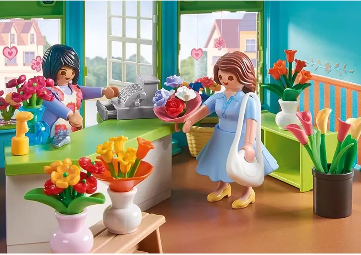 Playmobil My Life Bloemenwinkel 71807 - Multicolor