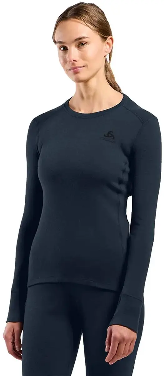 Odlo Merino 260 Lange Mouwen Basislaag Blauw S Vrouw