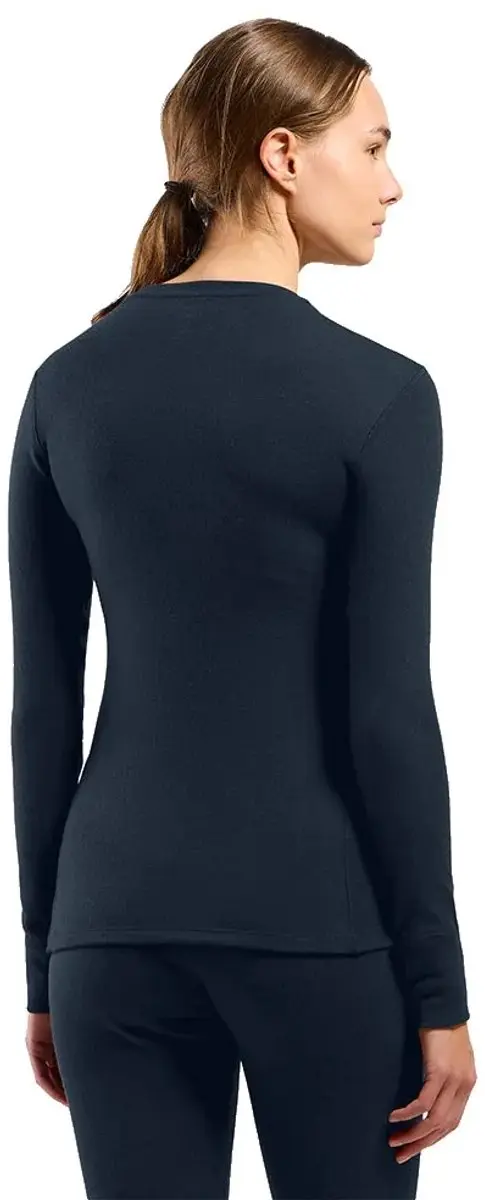 ODLO Merino 260 Lange Mouwen Basislaag S - Dark Sapphire - afbeelding 2 van 3