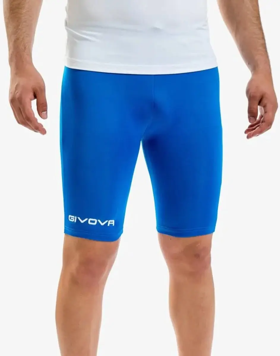 Givova Bermuda Skin Herenshort - XXL - Blauw - afbeelding 6 van 6