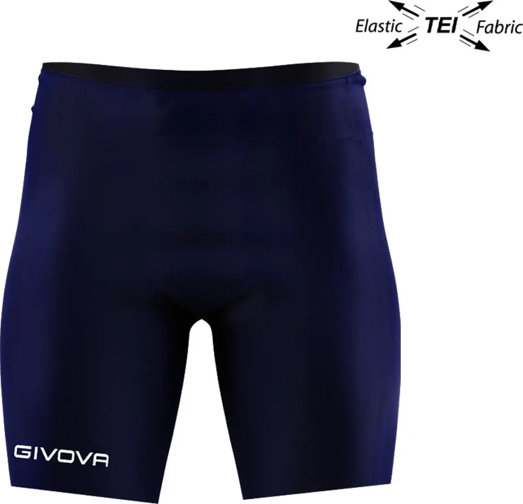 Givova Bermuda Skin Herenshort - XXL - Blauw