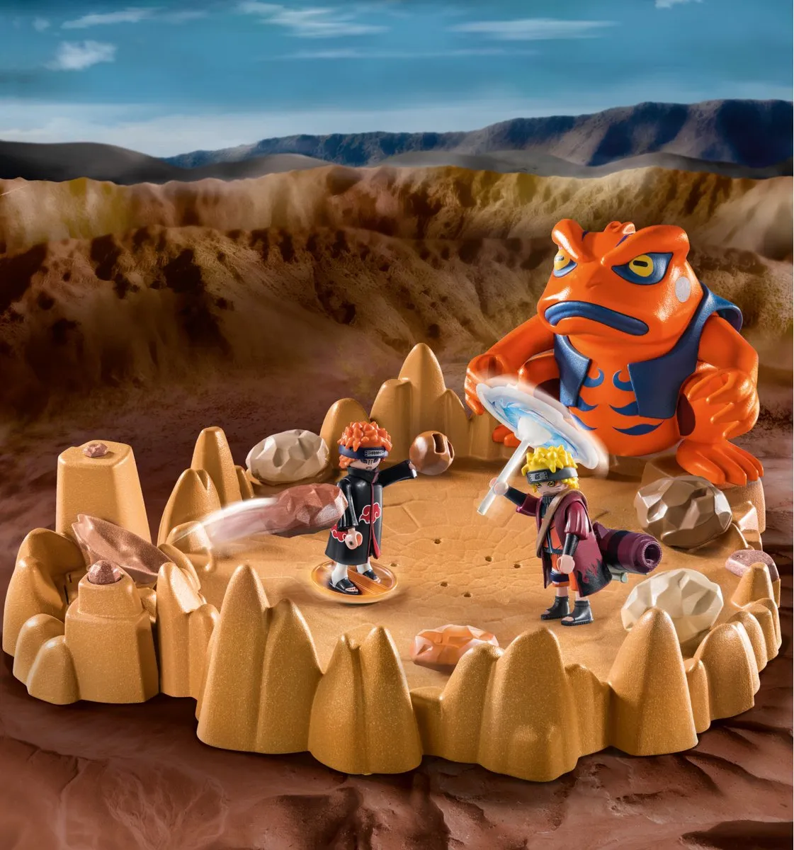 Playmobil Naruto vs. Pain 70667 - Multikleur