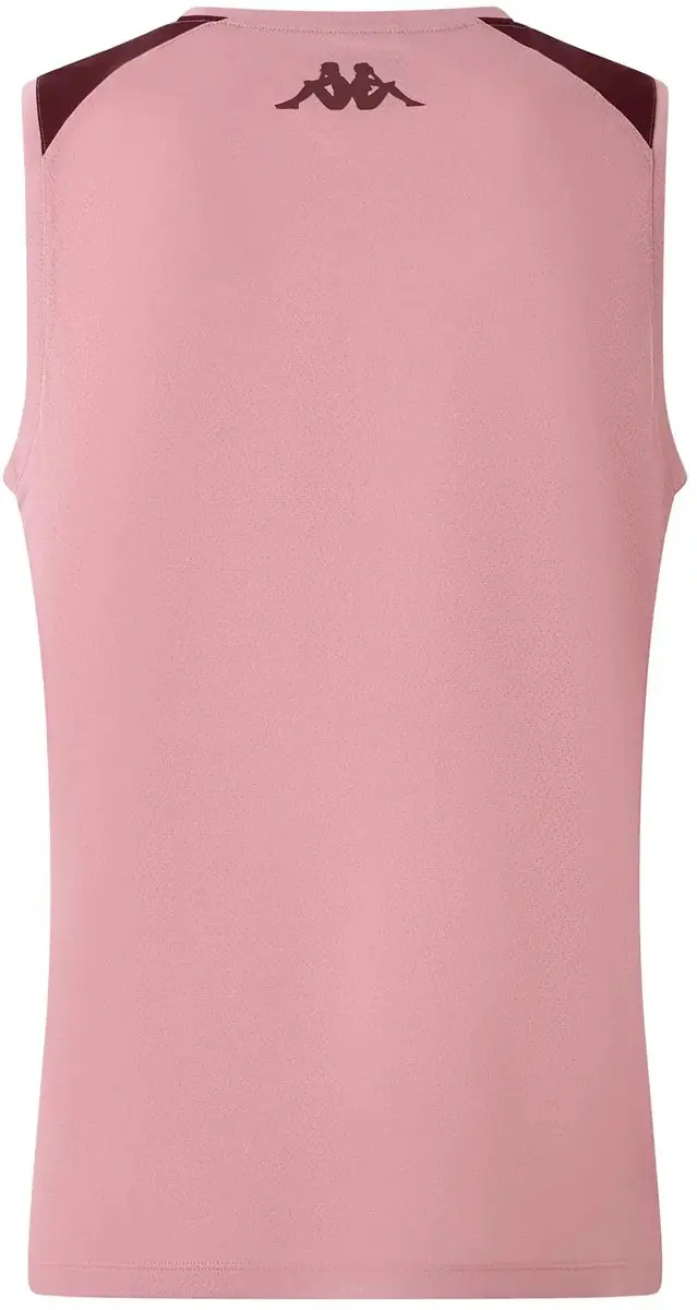 Kappa Union Bordeaux-Bègles Tanktop Pro 2025/26 - XXL - Roze-Bordeaux