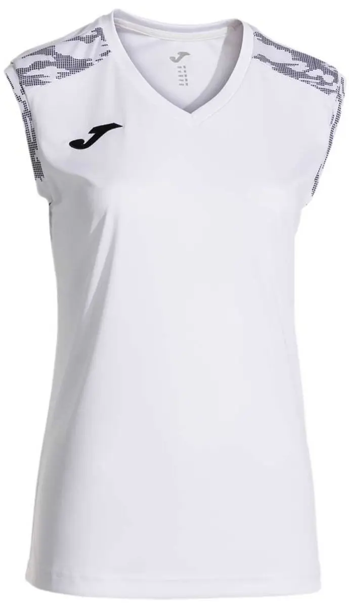 Joma Championship Viii Mouwloos T-shirt Wit 12-14 Years Meisje