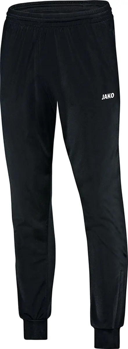 Jako Classico Trainingsbroek Jr 140 - Zwart/Wit