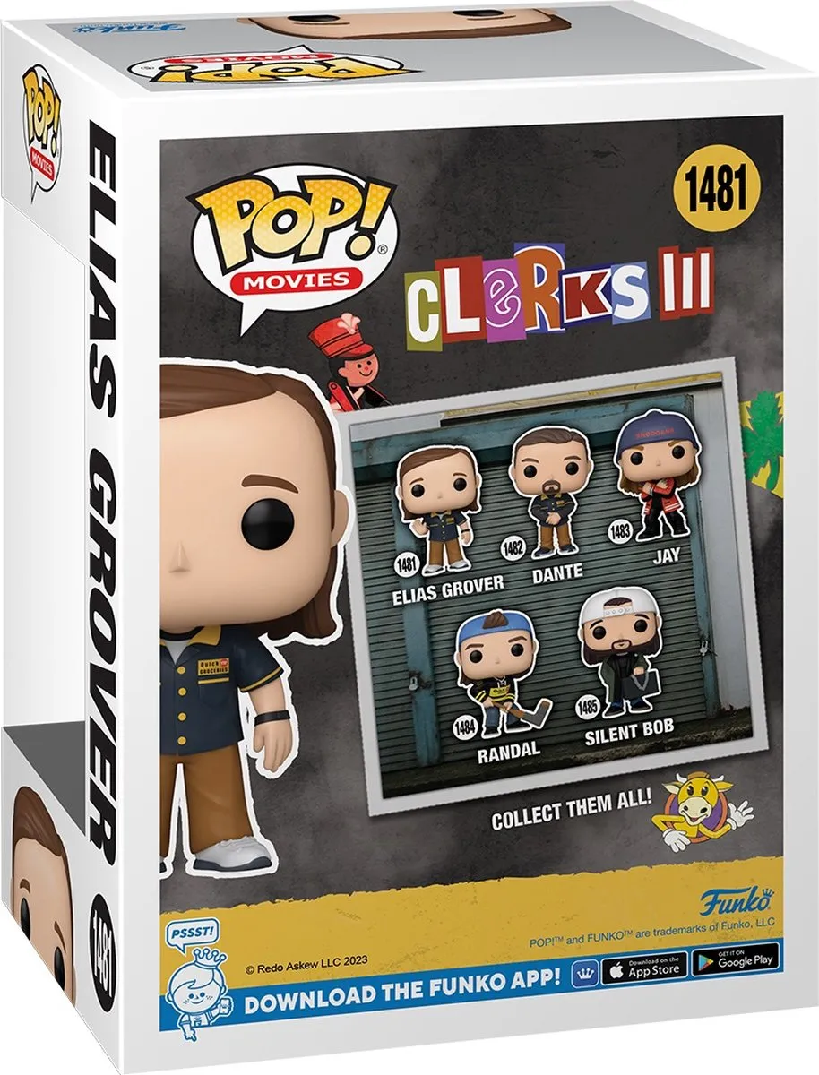 Funko Pop! Movies Clerks 3 Elias Grover 72441 - Multi