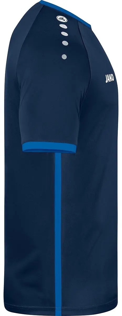 Jako Primera KM Korte Mouw Heren Shirt - Indigo/Navy S