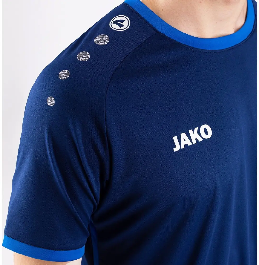 Jako Primera KM Korte Mouw Heren Shirt - Indigo/Navy S