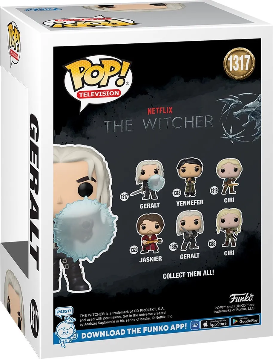 Funko Pop Television The Witcher Geralt Shield #1317 - Multi