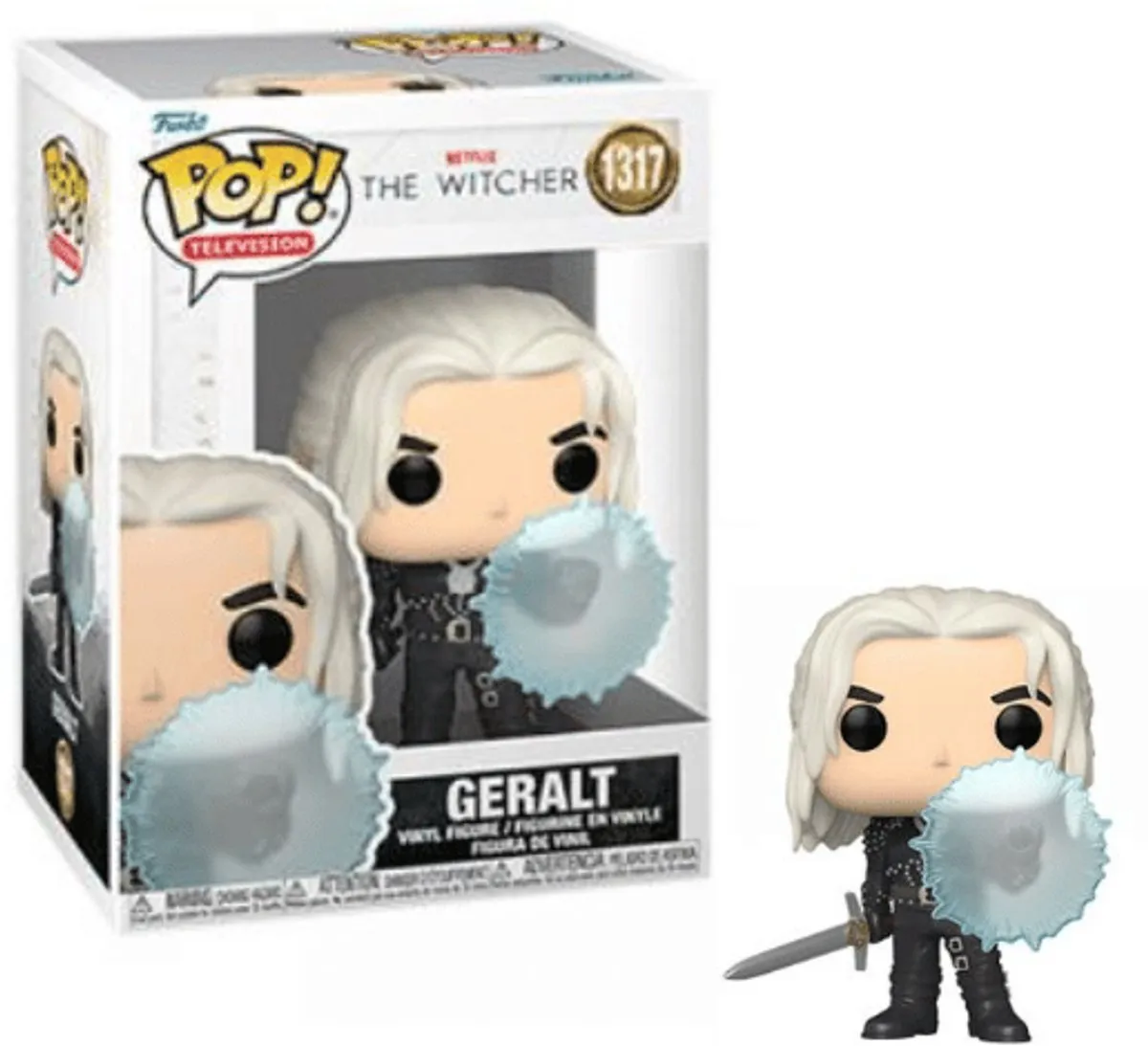 Funko Pop Television The Witcher Geralt Shield #1317 - Multi - afbeelding 6 van 6