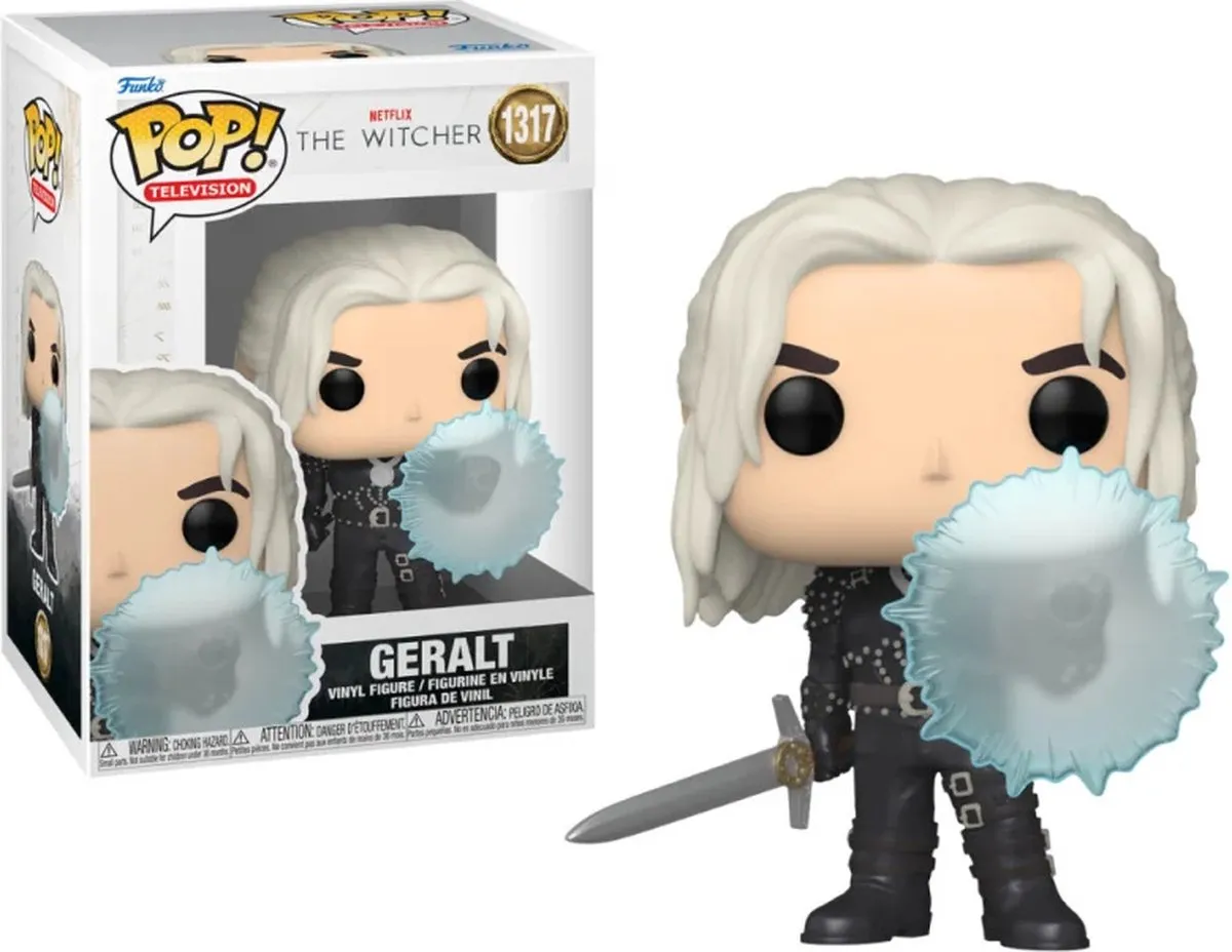 Funko Pop Television The Witcher Geralt Shield #1317 - Multi