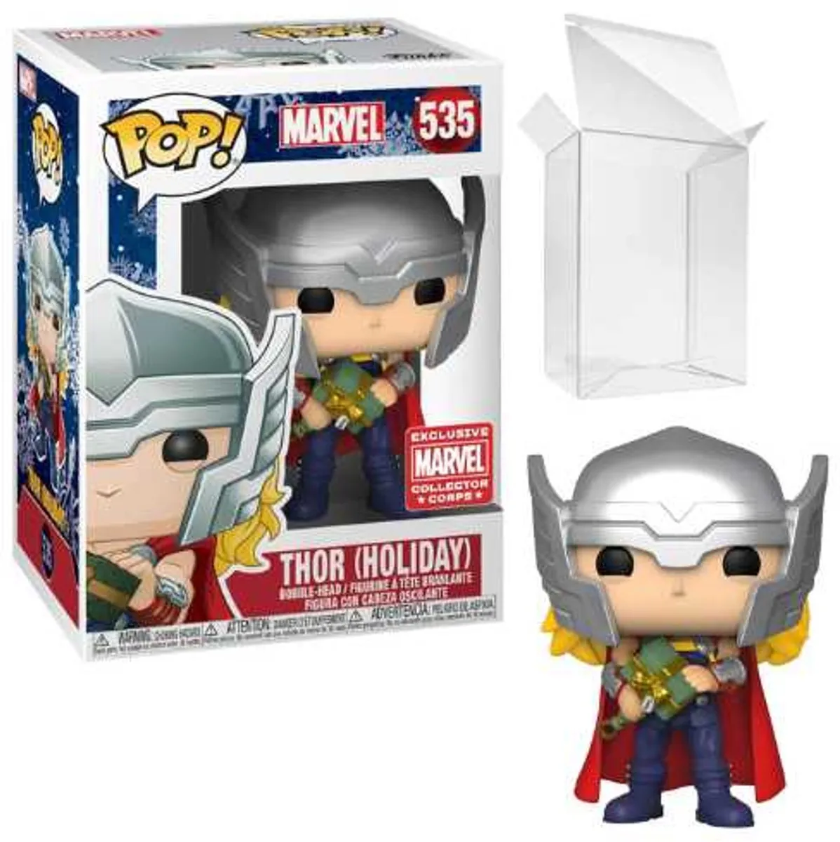 Funko Pop! Marvel Holiday Classic Thor #535 - Multi