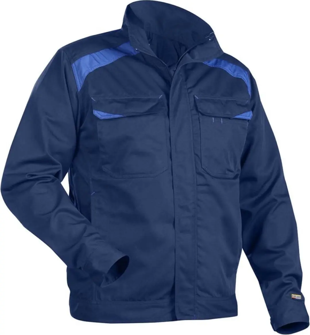 Blåkläder 4054-1210 Industriejack Ongevoerd Marineblauw/Korenblauw maat L