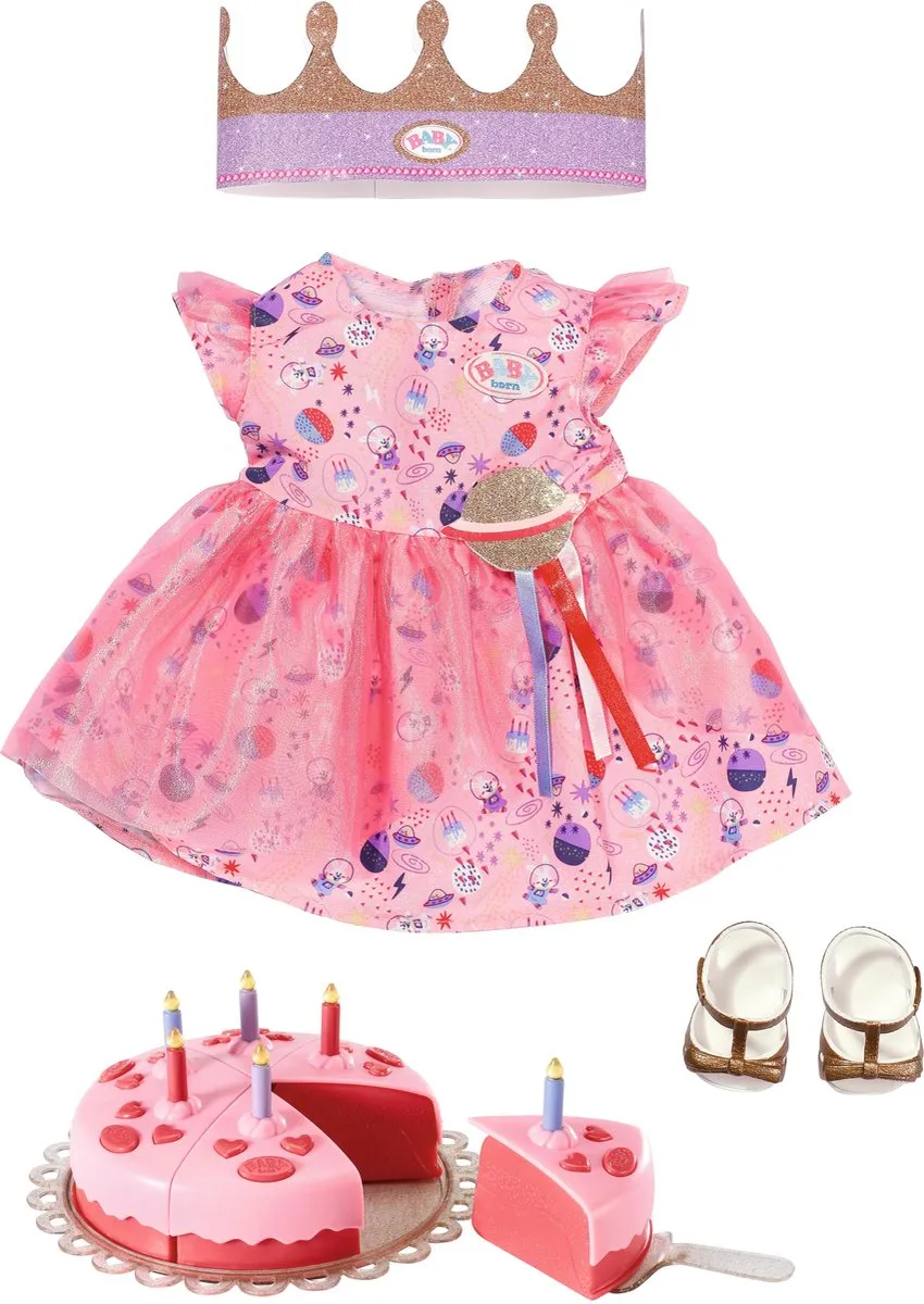 Baby Born Deluxe Happy Birthday Set 43cm