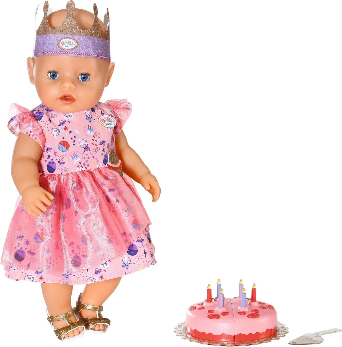 Baby Born Deluxe Happy Birthday Set 43cm - Multicolor - afbeelding 6 van 6