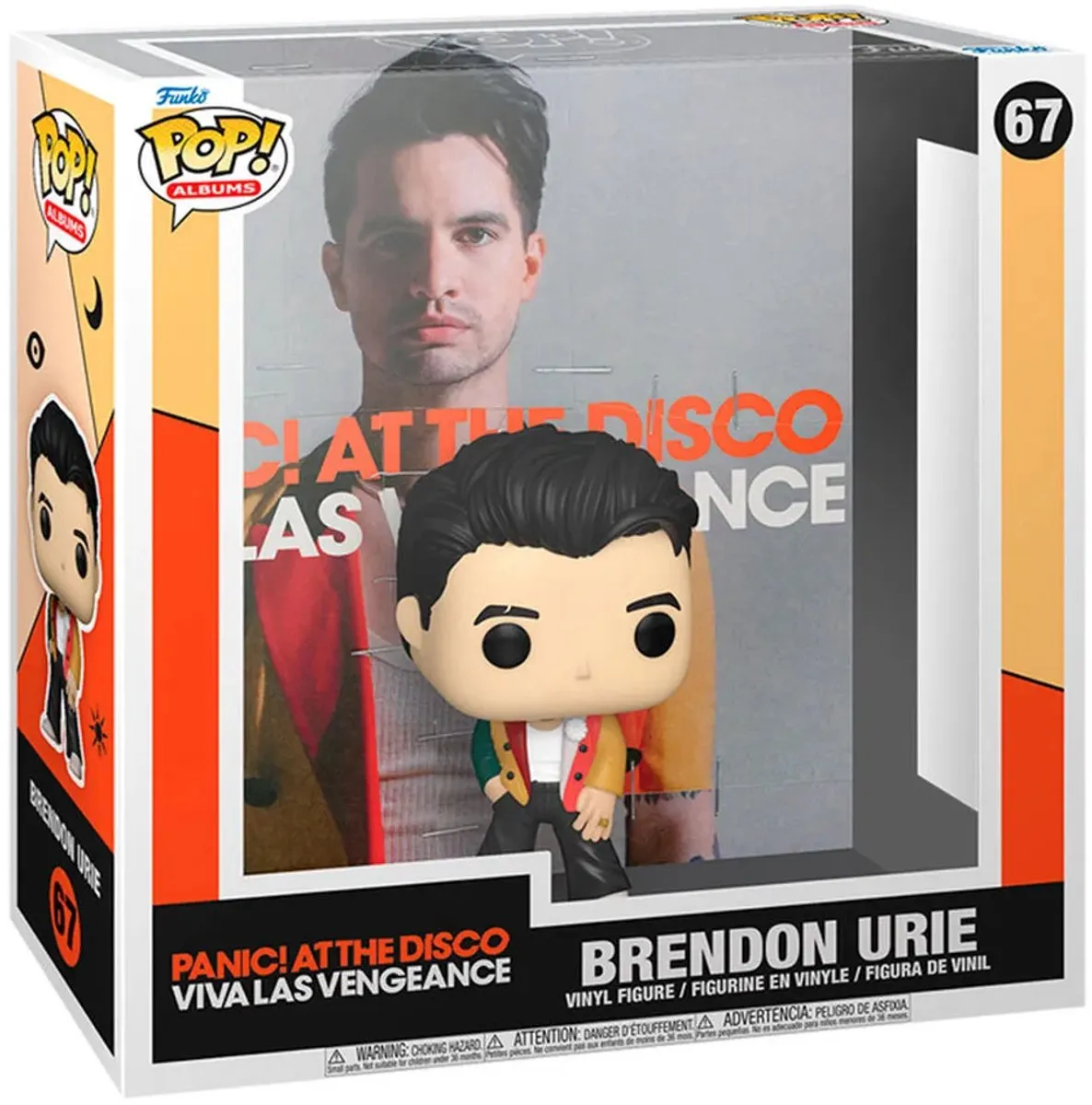 Funko Pop! Panic! at the Disco Brendon Urie #67 - Meerkleurig