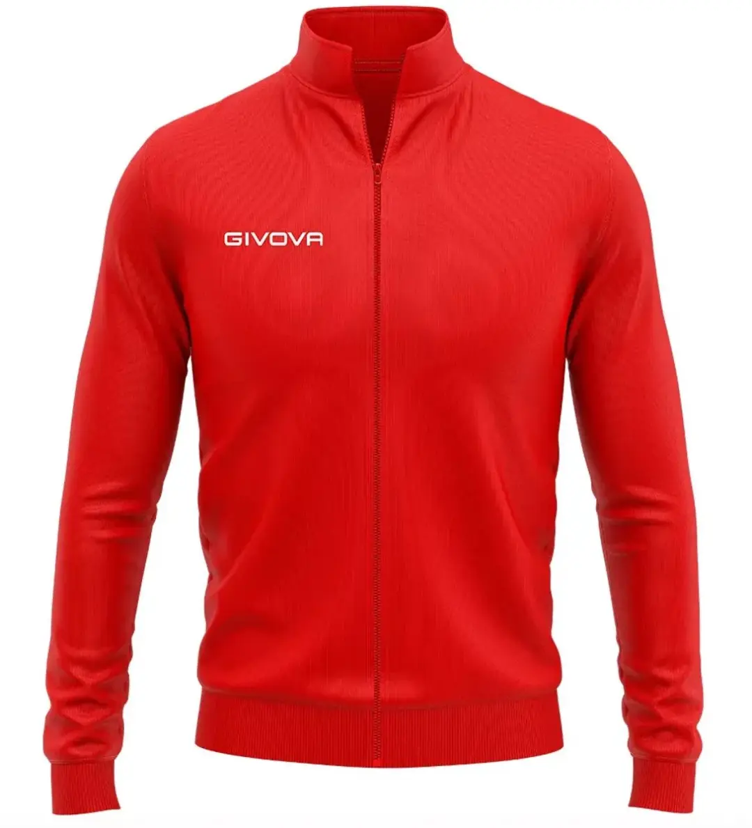 Givova Freetime Unisex Sweatshirt - M - Rood - afbeelding 2 van 3
