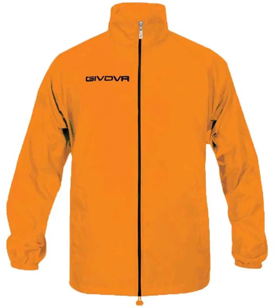 Givova Rain Basico Jas - M - Fluor Orange - afbeelding 2 van 4