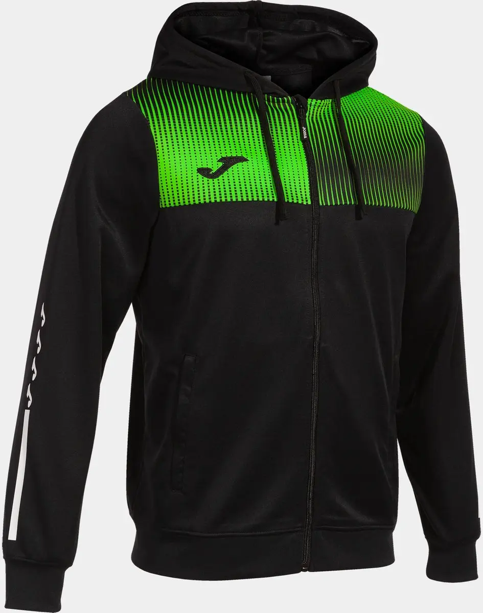 Joma Eco Supernova Sweatshirt Met Volledige Rits Zwart L Man