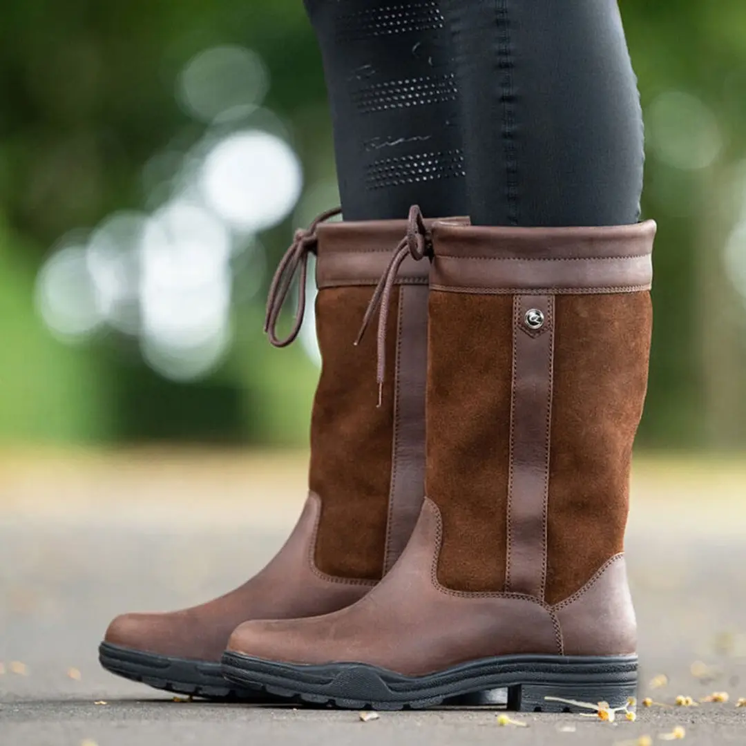 QHP Rylin Outdoorlaarzen - Bruin - Maat 45 - afbeelding 4 van 6