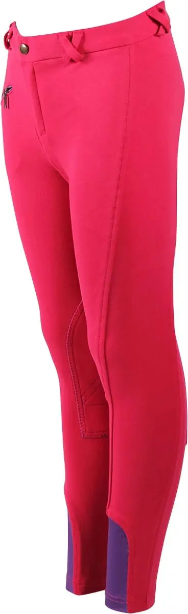 QHP Rijbroek Junior Fuchsia - Maat 164