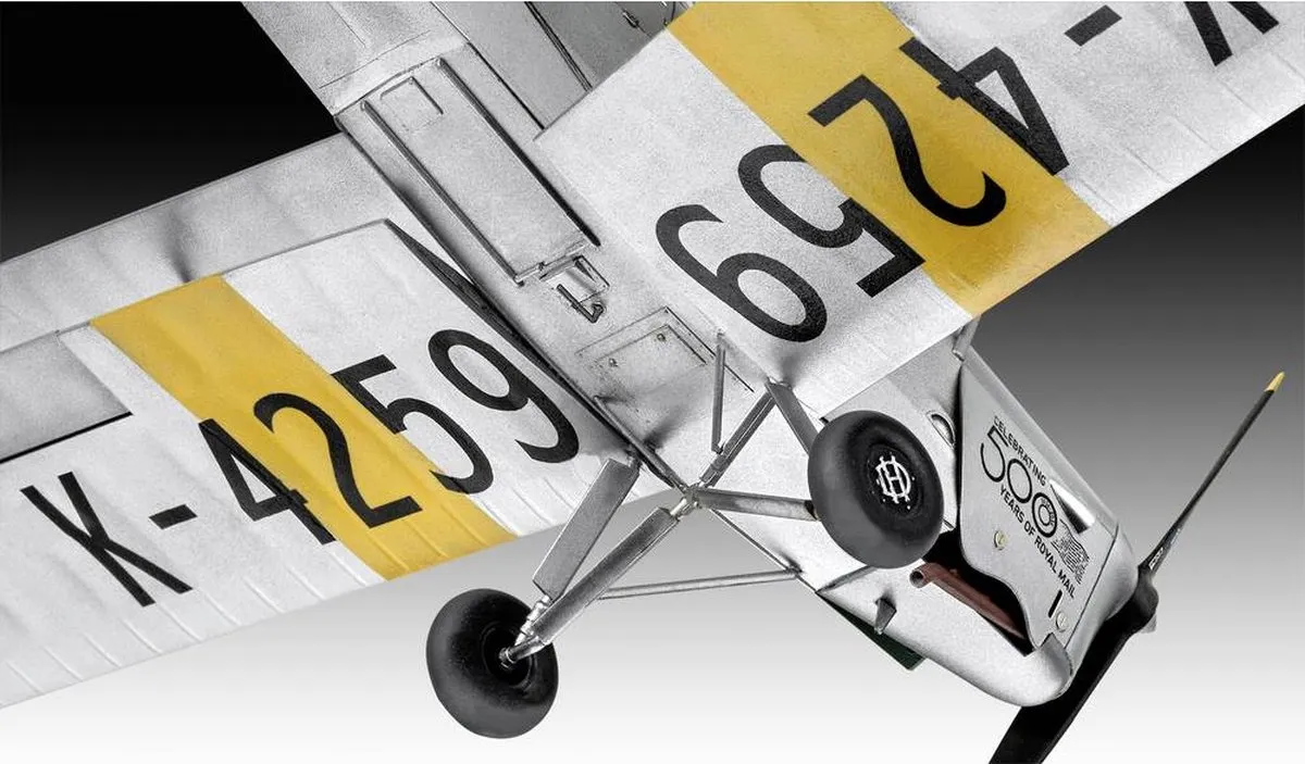 Revell 03827 D.H. 82A Tiger Moth - Modelbouwpakket 1:32 - Multi