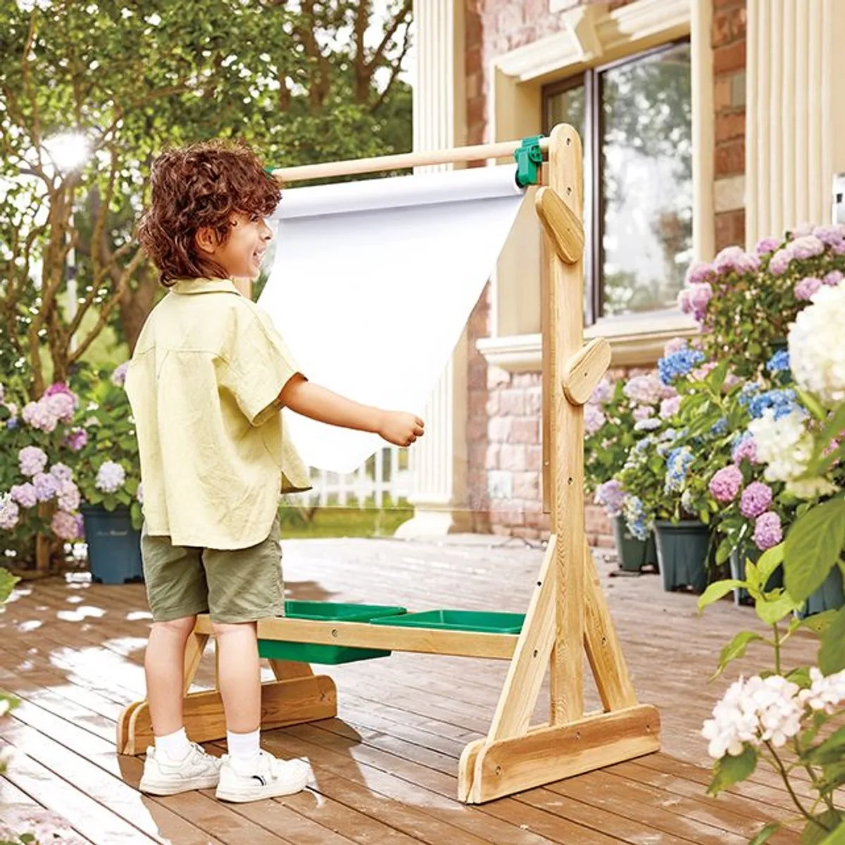 Hape XL Papierrol Wit 15m - afbeelding 6 van 6