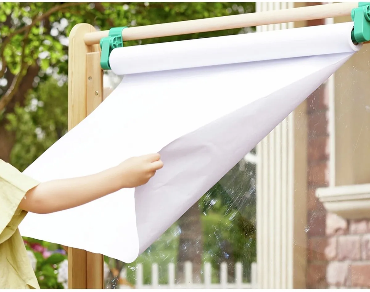 Hape XL Papierrol Wit 15m