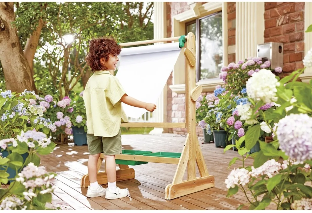 Hape XL Papierrol Wit 15m