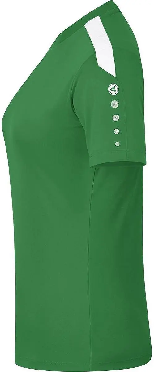 JAKO Power Shirt Dames Korte Mouw - Maat 44 Groen