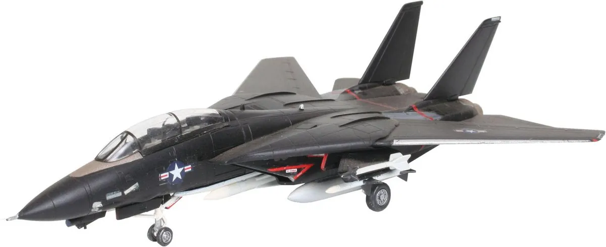 Revell 64029 F-14A Black Tomcat Modelbouwpakket 1:144 - Zwart