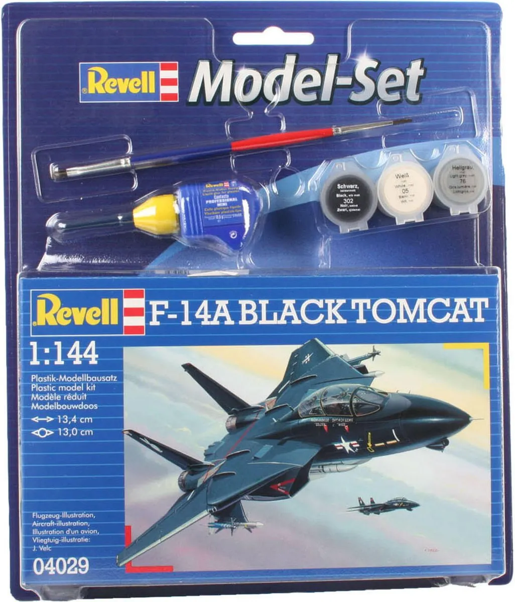 Revell 64029 F-14A Black Tomcat Modelbouwpakket 1:144