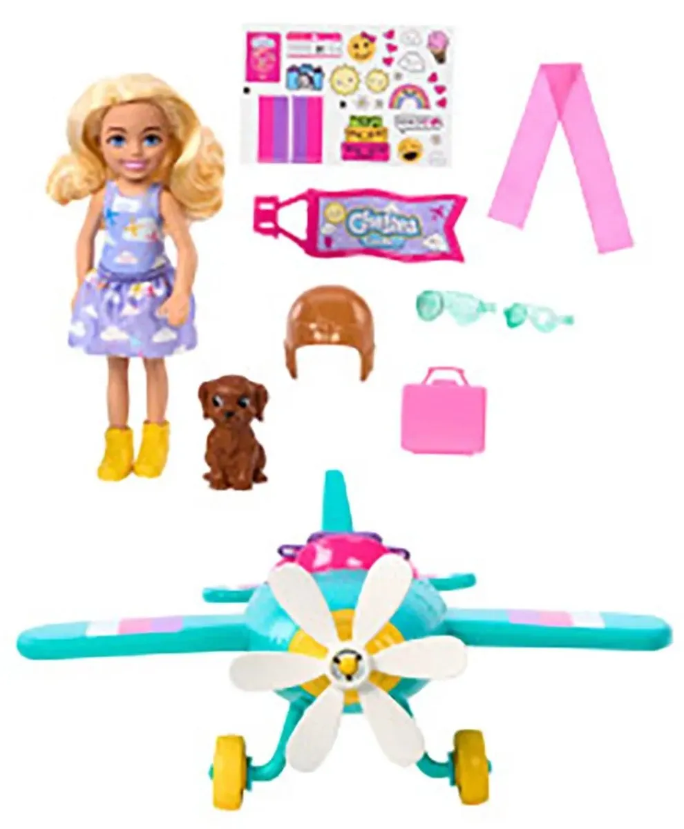 Barbie Chelsea Beroepenpop Speelset Piloot - Multicolor - afbeelding 3 van 6