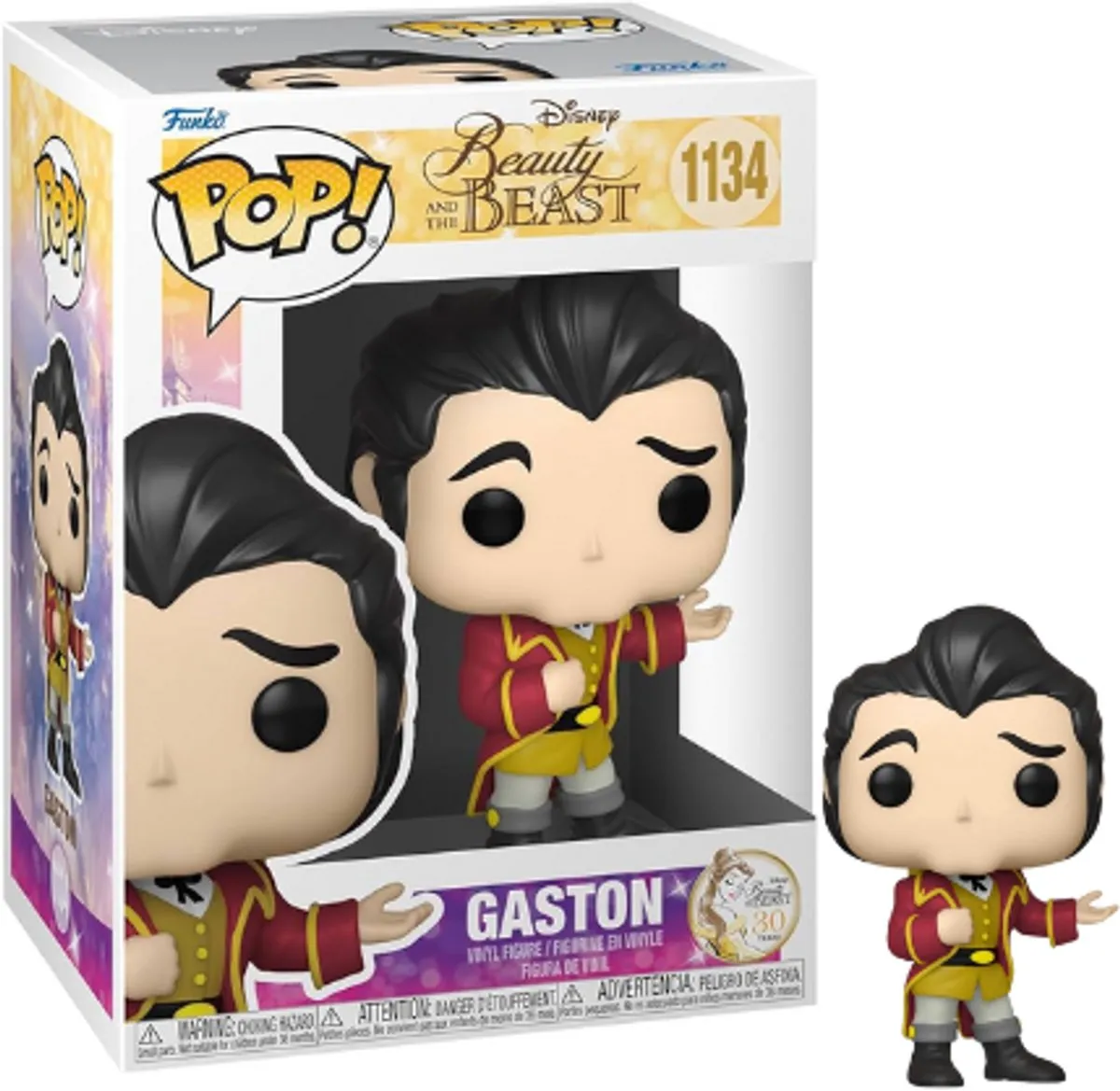 Funko Disney POP! Gaston Formal Beauty & The Beast Verzamelfiguur 9cm