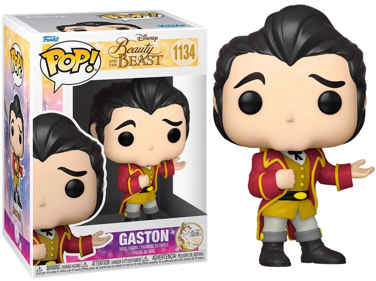 Funko Disney POP! Gaston Formal Beauty & The Beast Verzamelfiguur 9cm - Multicolours - afbeelding 4 van 6