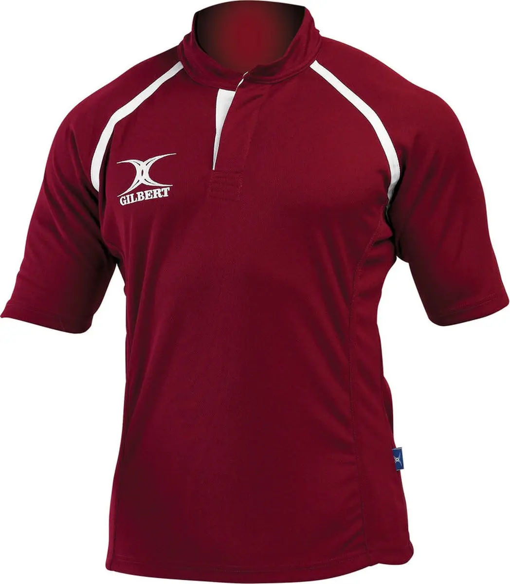 Gilbert Shirt Xact Ii Maroon 2XL