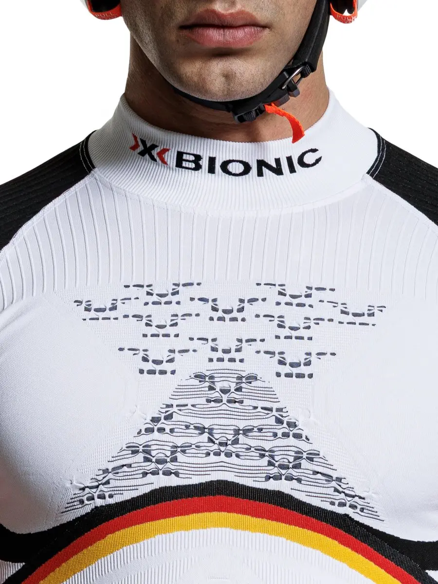 X-Bionic Energy Accumulator 4.0 Patriot Shirt Turtle Neck Lange Mouw Duitsland