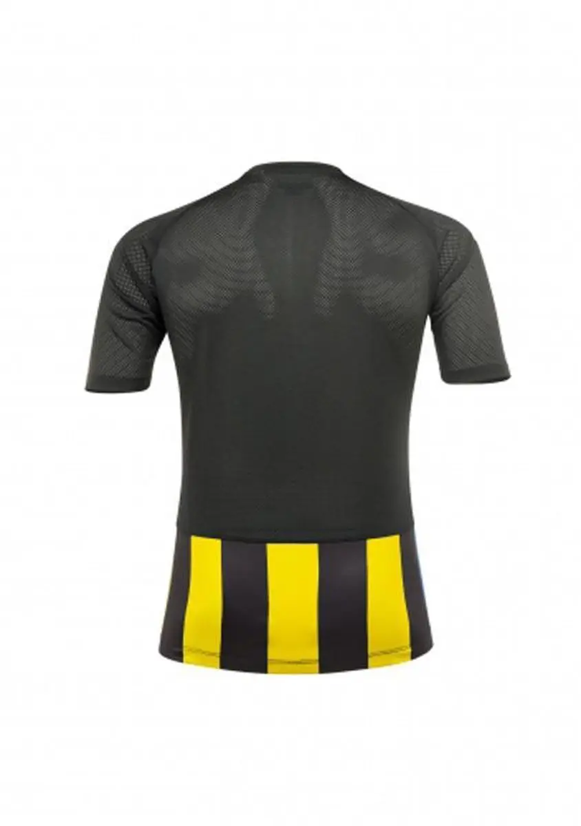 Acerbis Sports Johan Striped Jersey - XS - Zwart/Geel