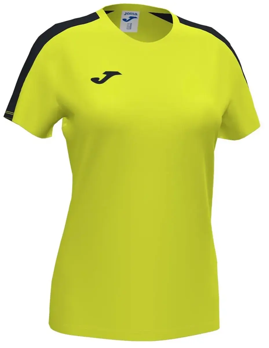 Joma Academy T-shirt Met Korte Mouwen Geel 11-12 Years Kinderen