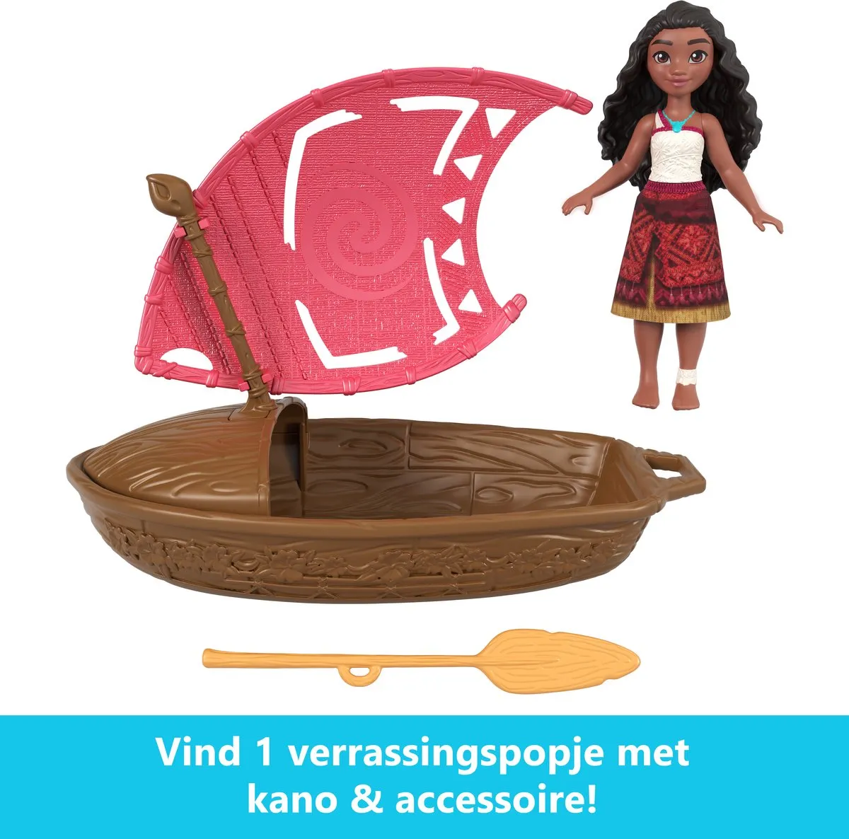 Disney Princess Vaiana 2 Pirogue - Multicolor - 3 Verrassingen